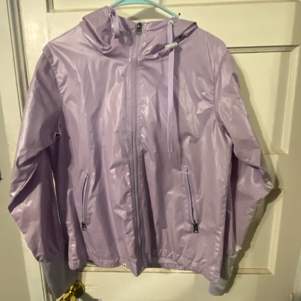 Zyia Lavender Bomber Jacket and Shorts